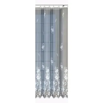 Biała firanka żakardowa metrażowa 352120 wys 250cm