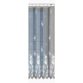 Biała firanka żakardowa metrażowa 352120 wys 250cm