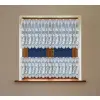 Lambrekin żakardowy biały metraż 350300 wys 70cm