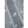 Lambrekin żakardowy biały metraż 344240 wys 120cm