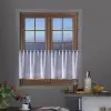 Lambrekin żakardowy biały metraż 347940 wys 80cm