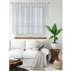 Lambrekin żakardowy biały metraż 345390 wys 135cm