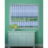 Lambrekin żakardowy biały metraż 343100 wys 60cm