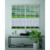 Lambrekin żakardowy biały metraż 338850 wys 120cm