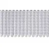Lambrekin żakardowy biały metraż 333380 wys 30cm