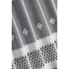 Lambrekin żakardowy biały metraż 325380 wys 35cm