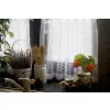 Biała firanka żakardowa metrażowa 325380 wys 250cm
