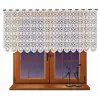 Lambrekin żakardowy biały metraż 325370 wys 110cm