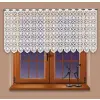 Lambrekin żakardowy biały metraż 325370 wys 110cm