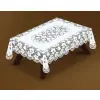 Obrus biały żakardowy 130x180 prostokątny 221940