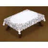 Obrus prostokątny żakardowy 100x150 biały 150x100