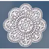 Serwetka żakardowa 35 cm biała 218333