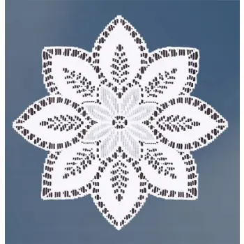 Serwetka żakardowa 30 cm biała 221603