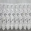 Firana woalowa z gipiurą 30cm biała 175x400 cm