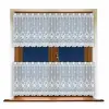 Lambrekin żakardowy biały 60x300 cm OUTLET