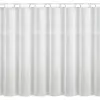 Biała żakardowa firanka z taśmą OUTLET 145 x 300cm