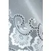 Biała żakardowa firana z taśmą 23880 160 x 300cm %
