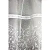 Firana do salonu biała żakardowa 160x300 z tunelem