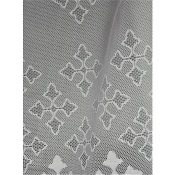 Firana biała żakardowa balkonowa 280-230x300 biała