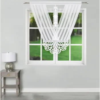 Panel dekor Cyrkonie ażur 130x120 Święta L 326