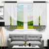 Firana+panele-woal,batyst L181 140x200cm szara