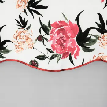 Firana,panel dekoracyjny w kwiaty 70x120 L 192