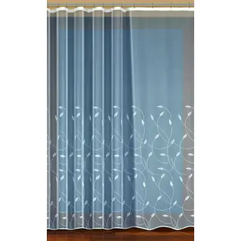 Biała firanka żakardowa metrażowa 317000 wys 160cm