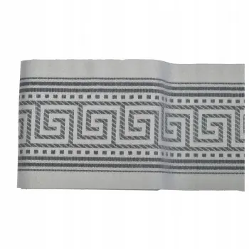 Bordiur,taśma dekoracyjna szara 16 cm 13079 T283