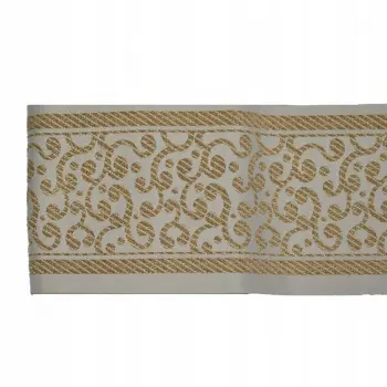 Bordiur,taśma dekoracyjna beż 16 cm13079 T272