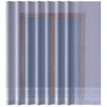 Biała firanka żakardowa metrażowa 347960 wys 160cm