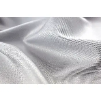 Obrus z tkaniny 250x140 prostokątny szary-srebrny