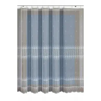 Biała firanka żakardowa metrażowa 350850 wys 250cm