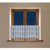 Lambrekin żakardowy biały metraż 351590 wys 30cm
