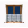 Lambrekin żakardowy biały metraż 351590 wys 60cm