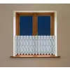 Lambrekin żakardowy biały metraż 351140 wys 60cm
