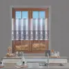 Lambrekin żakardowy biały metraż 347570 wys 50cm