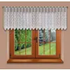 Lambrekin żakardowy biały metraż 324900 wys 40 cm