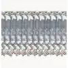 Lambrekin żakardowy biały metraż 302520 wys 70 cm