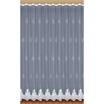 Biała firanka żakardowa metrażowa 304410 wys 150cm