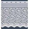 Lambrekin żakardowy biały metraż 051880 wys 50 cm