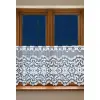 Lambrekin żakardowy biały metraż 318800 wys 90cm