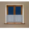 Lambrekin żakardowy biały metraż 351130 wys 40cm