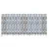 Lambrekin żakardowy biały metraż 353060 wys 60cm
