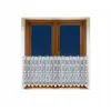 Lambrekin żakardowy biały metraż 353060 wys 60cm