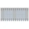 Lambrekin żakardowy biały metraż 353870 wys 60cm