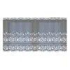 Lambrekin żakardowy biały metraż 354720 wys 50cm