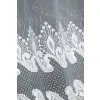 Biała firanka żakardowa metrażowa 180 x 100 cm