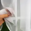 Firana woal klasyczna z taśmą gładka 130x400