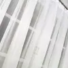 Firana woal BOHO z frędzlami 155x400 gipiura