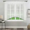 Firana woal BOHO z frędzlami 155x400 gipiura